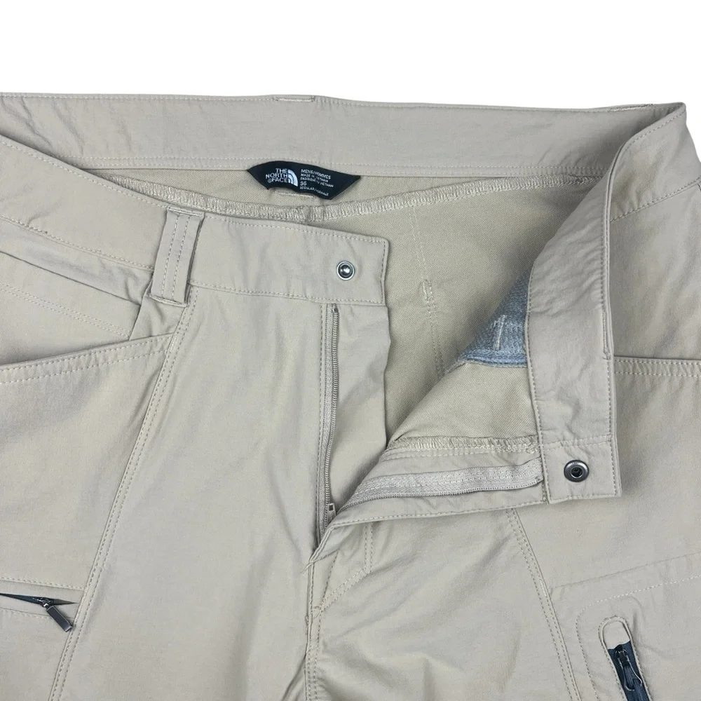 The North Face‎ Retrac Tech III Pants Men's 36 Beige Nylon Hiking Outdoor Travel - Picture 5 of 15